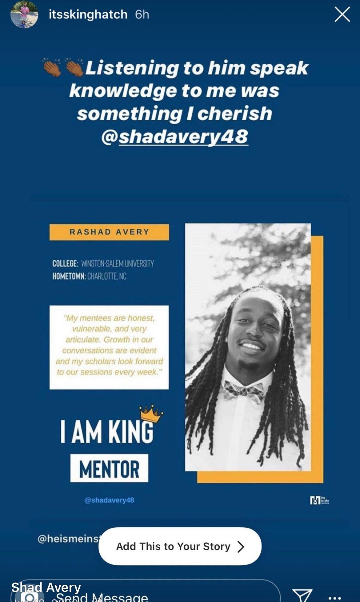 "Every young man deserves a pathway to discover his purpose and a community committed to helping him walk it."